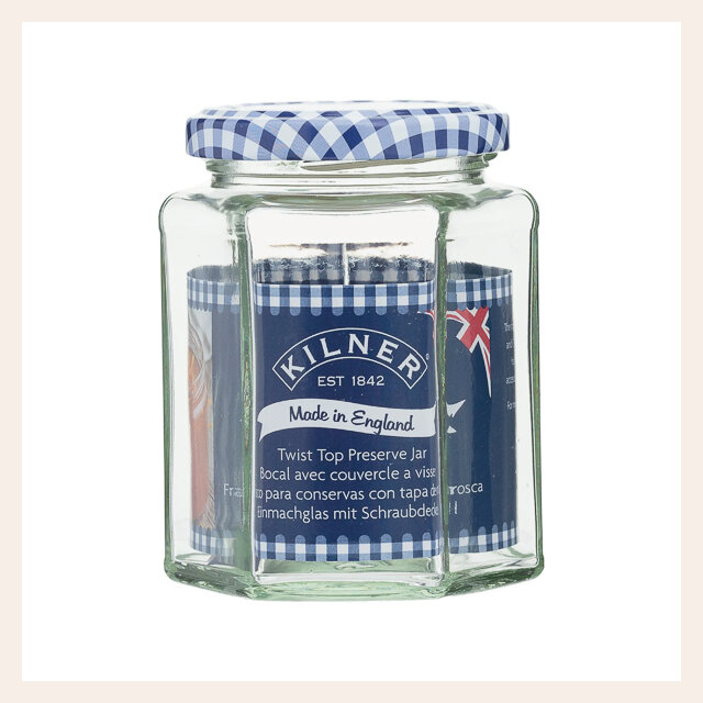 FRASCO KILNER TAPA ROSCA HEXAGONAL - 280 ML